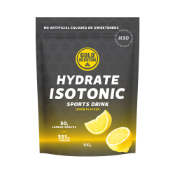 GoldNutrition Hydrate Isotonic H30 - Lemon - 500 gram