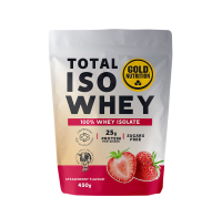 GoldNutrition Total Iso Whey - Strawberry - 450 gram