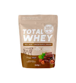 GoldNutrition Total Whey - Chocolate/Hazelnut - 260 gram