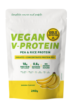 GoldNutrition V-Protein - Banana - 240 gram